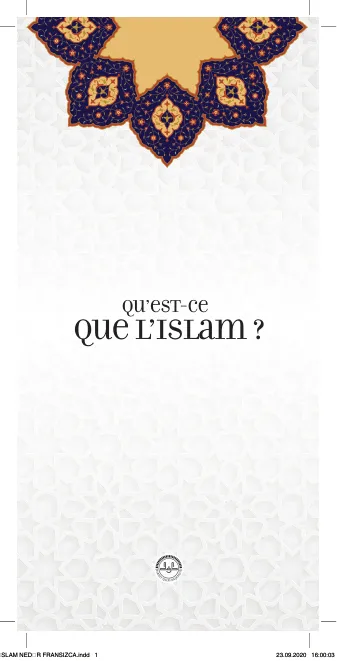 Qu’est ce que l’Islam